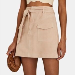 Intermix genuine suede mini skirt (size 2)